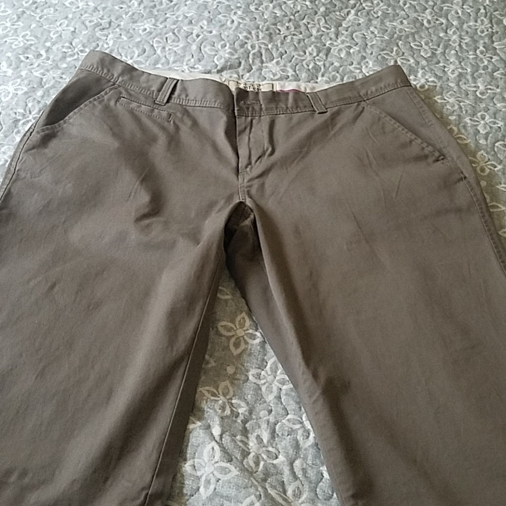 Boot cut khakis